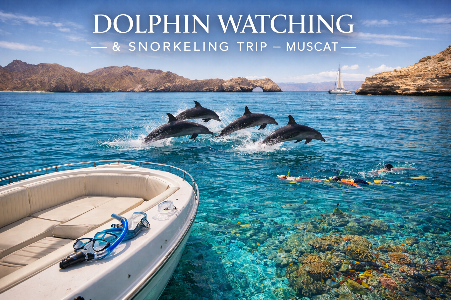 Dolphin Encounter & Reef Snorkeling Trip
